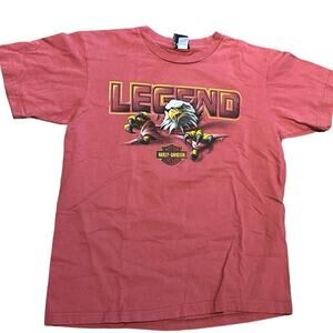 Vintage Harley Davidson Men’s Large Red Short Sleeve Cotton T Shirt San Diego CA